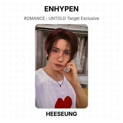 ENHYPEN ROMANCE : UNTOLD Target Exclusive Official Photocard