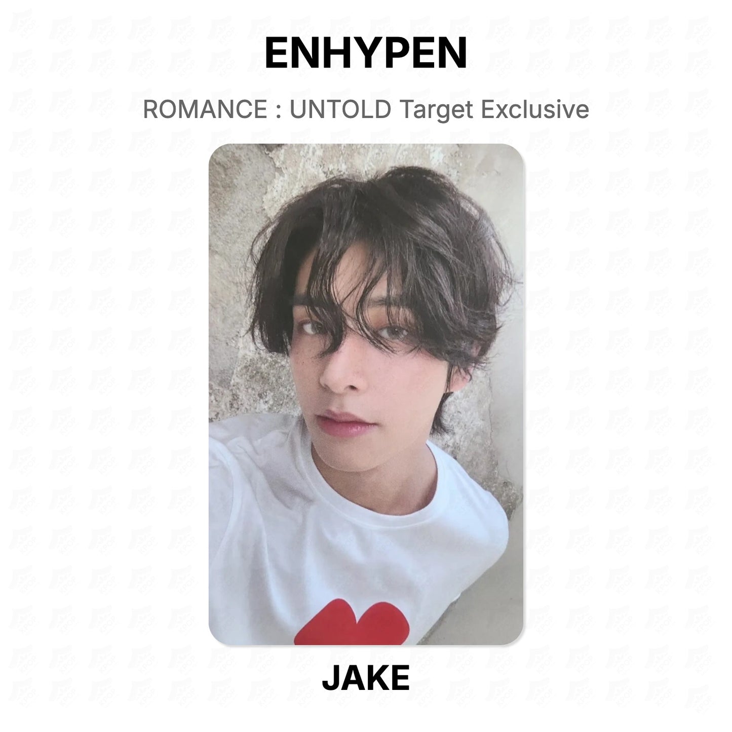 ENHYPEN ROMANCE : UNTOLD Target Exclusive Official Photocard