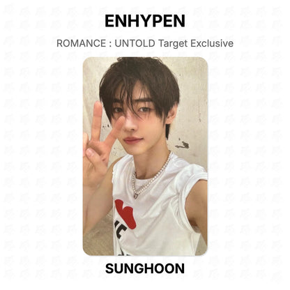 ENHYPEN ROMANCE : UNTOLD Target Exclusive Official Photocard