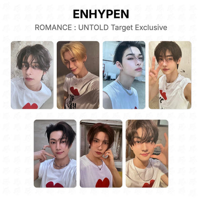ENHYPEN ROMANCE : UNTOLD Target Exclusive Official Photocard