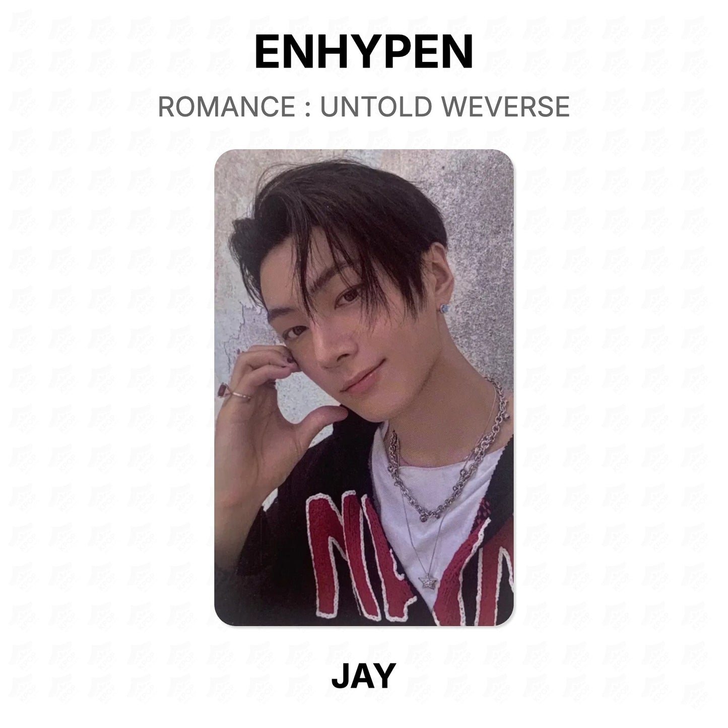 ENHYPEN ROMANCE : UNTOLD WEVERSE Official Photocard