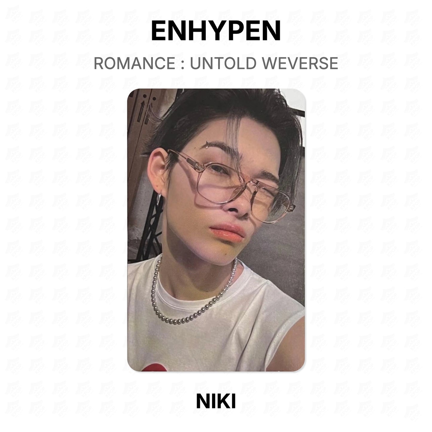 ENHYPEN ROMANCE : UNTOLD WEVERSE Official Photocard