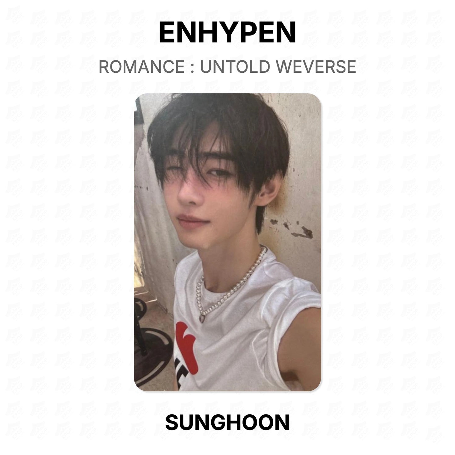 ENHYPEN ROMANCE : UNTOLD WEVERSE Official Photocard
