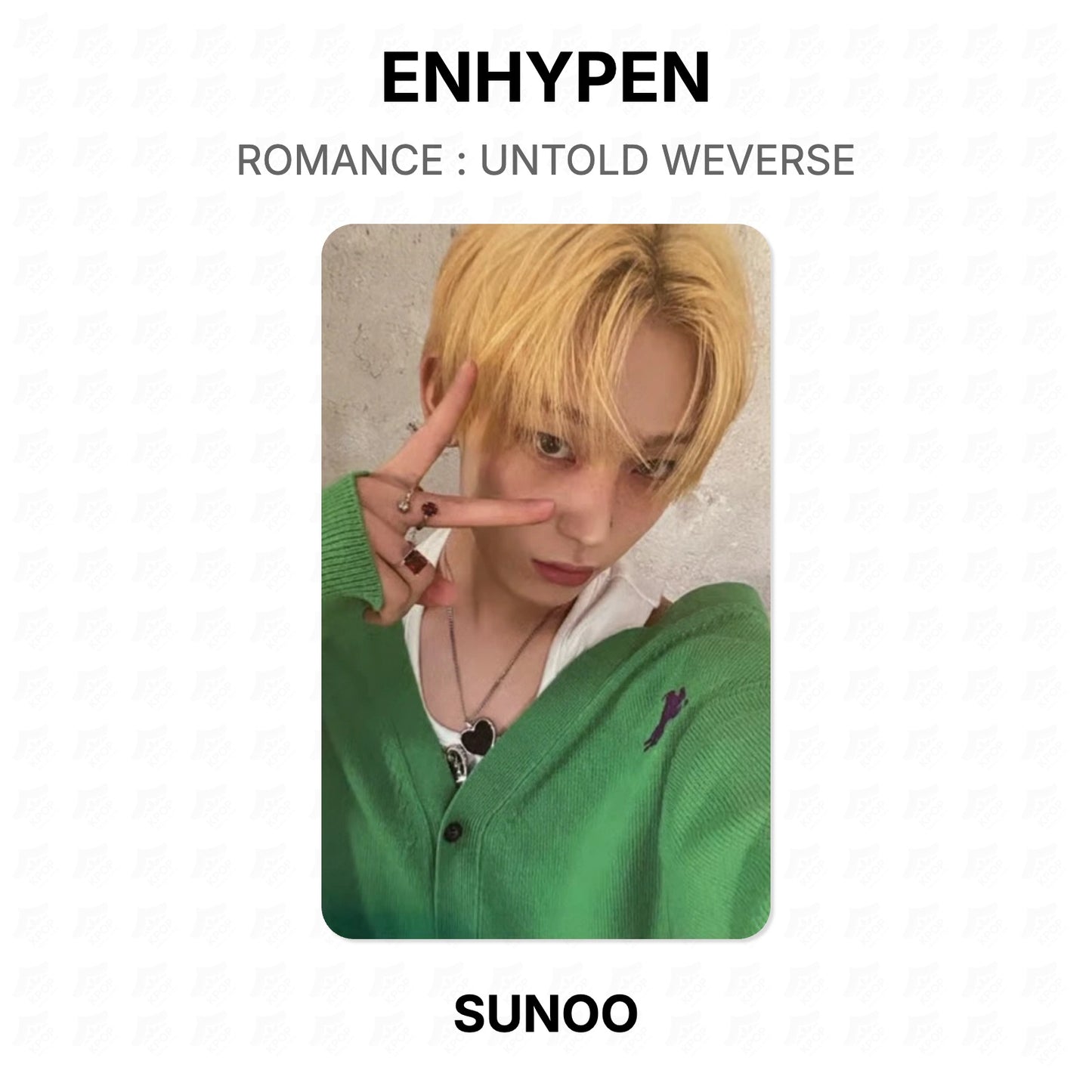 ENHYPEN ROMANCE : UNTOLD WEVERSE Official Photocard
