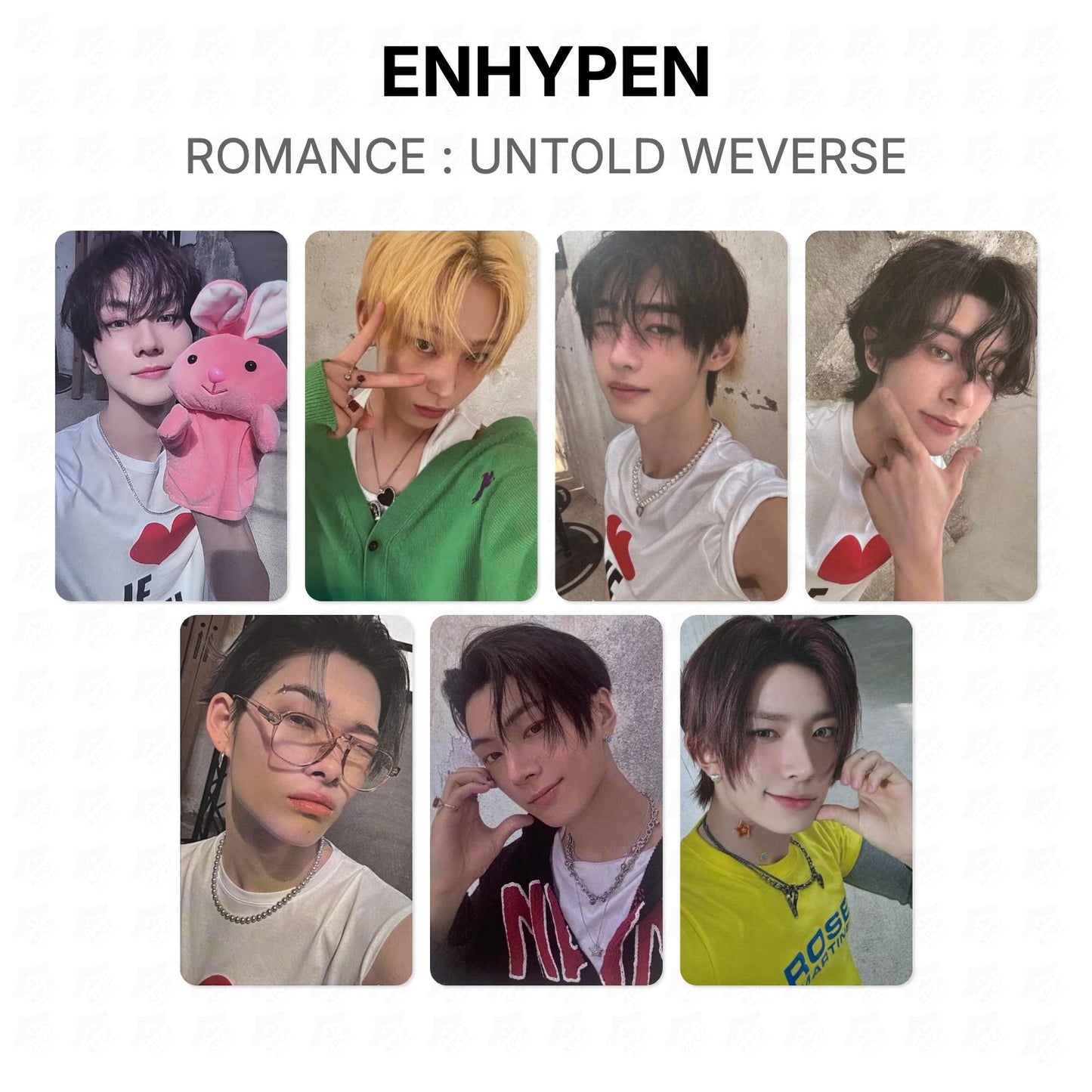 ENHYPEN ROMANCE : UNTOLD WEVERSE Official Photocard