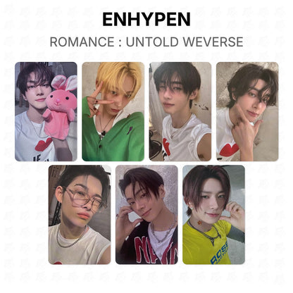 ENHYPEN ROMANCE : UNTOLD WEVERSE Official Photocard