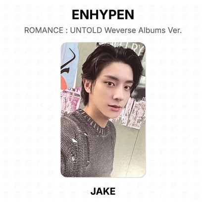 ENHYPEN ROMANCE : UNTOLD Weverse Albums Ver. Official Photocard