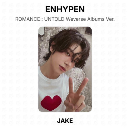 ENHYPEN ROMANCE : UNTOLD Weverse Albums Ver. Official Photocard