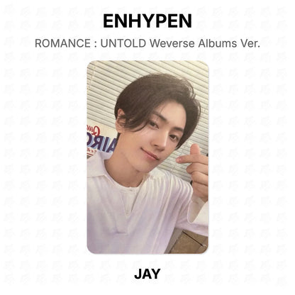 ENHYPEN ROMANCE : UNTOLD Weverse Albums Ver. Official Photocard