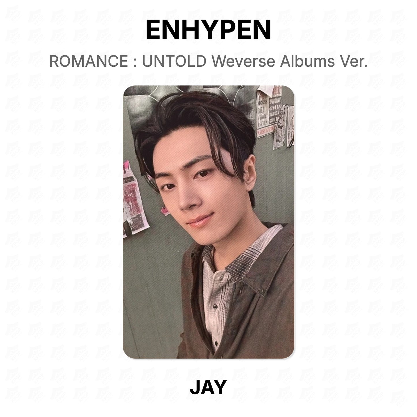 ENHYPEN ROMANCE : UNTOLD Weverse Albums Ver. Official Photocard
