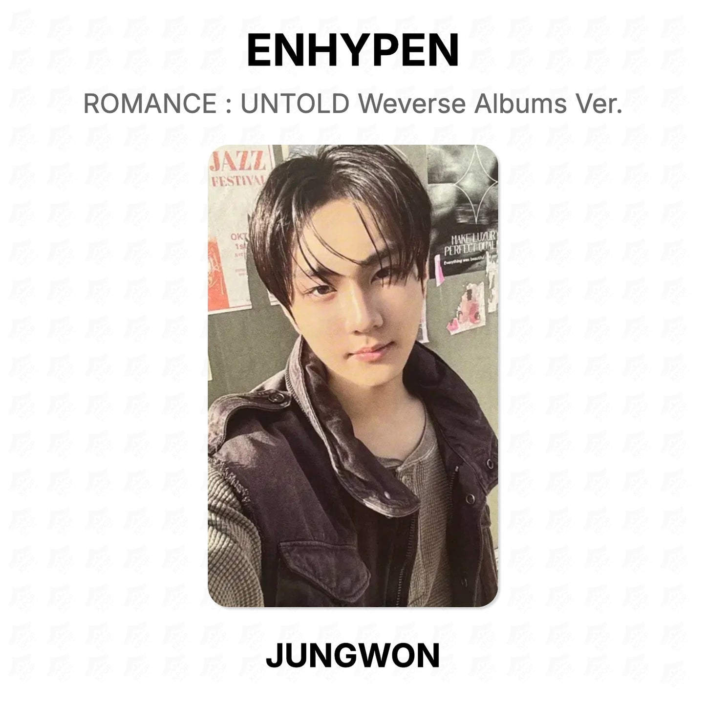 ENHYPEN ROMANCE : UNTOLD Weverse Albums Ver. Official Photocard