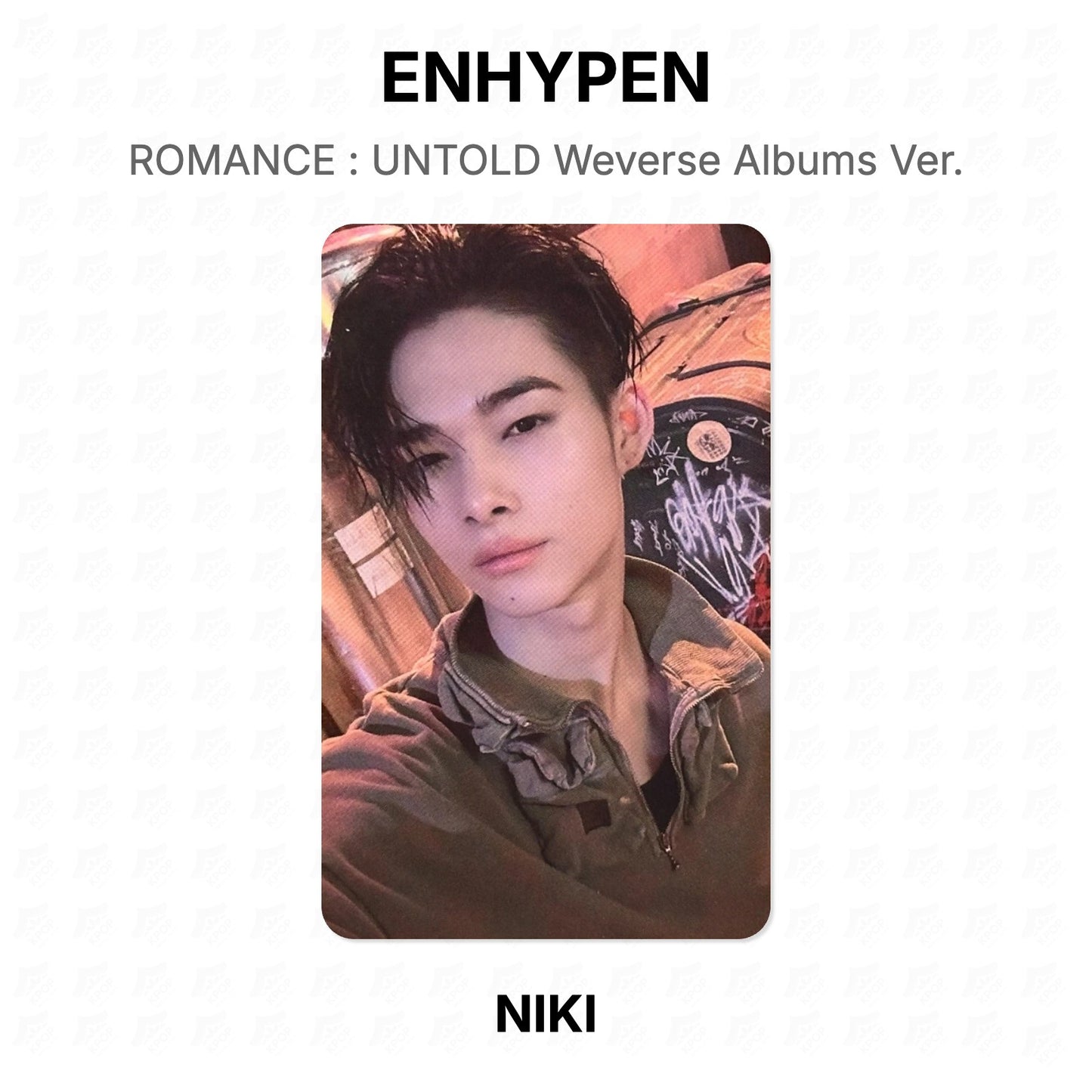ENHYPEN ROMANCE : UNTOLD Weverse Albums Ver. Official Photocard