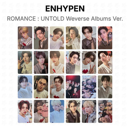 ENHYPEN ROMANCE : UNTOLD Weverse Albums Ver. Official Photocard
