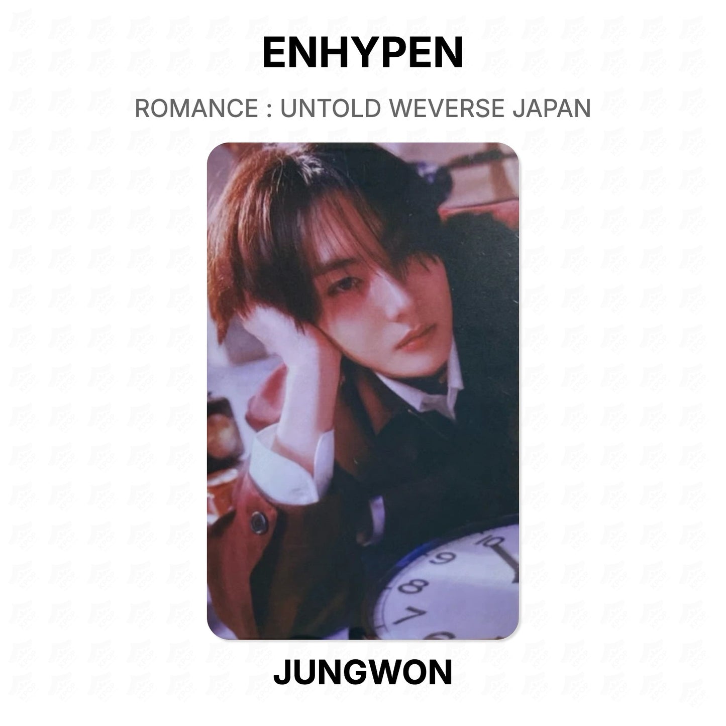 ENHYPEN ROMANCE : UNTOLD WEVERSE JAPAN Official Photocard