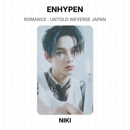 ENHYPEN ROMANCE : UNTOLD WEVERSE JAPAN Official Photocard