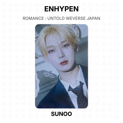 ENHYPEN ROMANCE : UNTOLD WEVERSE JAPAN Official Photocard