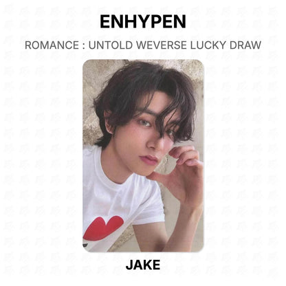 ENHYPEN ROMANCE : UNTOLD WEVERSE LUCKY DRAW Official Photocard
