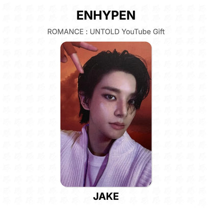 ENHYPEN ROMANCE : UNTOLD YouTube Gift Official Photocard