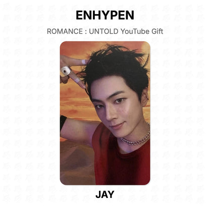 ENHYPEN ROMANCE : UNTOLD YouTube Gift Official Photocard