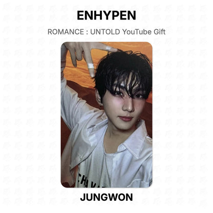 ENHYPEN ROMANCE : UNTOLD YouTube Gift Official Photocard