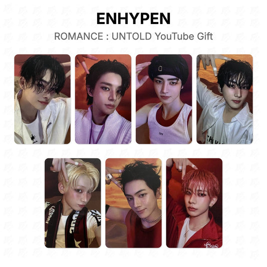 ENHYPEN ROMANCE : UNTOLD YouTube Gift Official Photocard