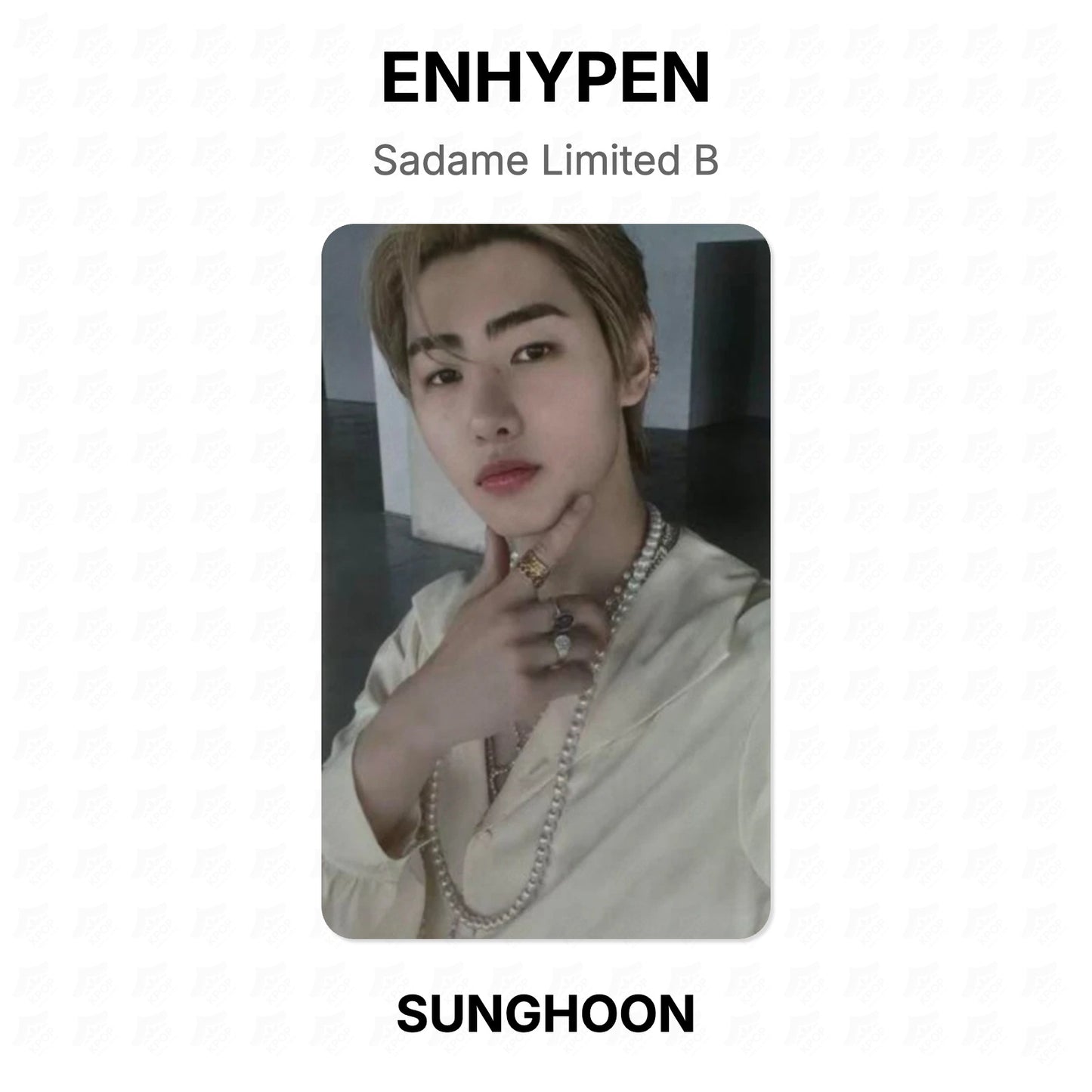 ENHYPEN Sadame Limited B Official Photocard