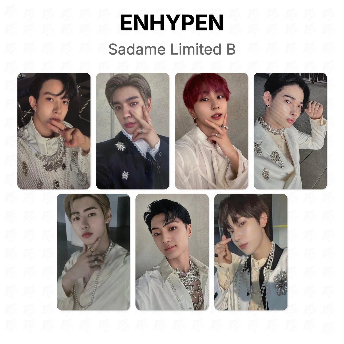 ENHYPEN Sadame Limited B Official Photocard