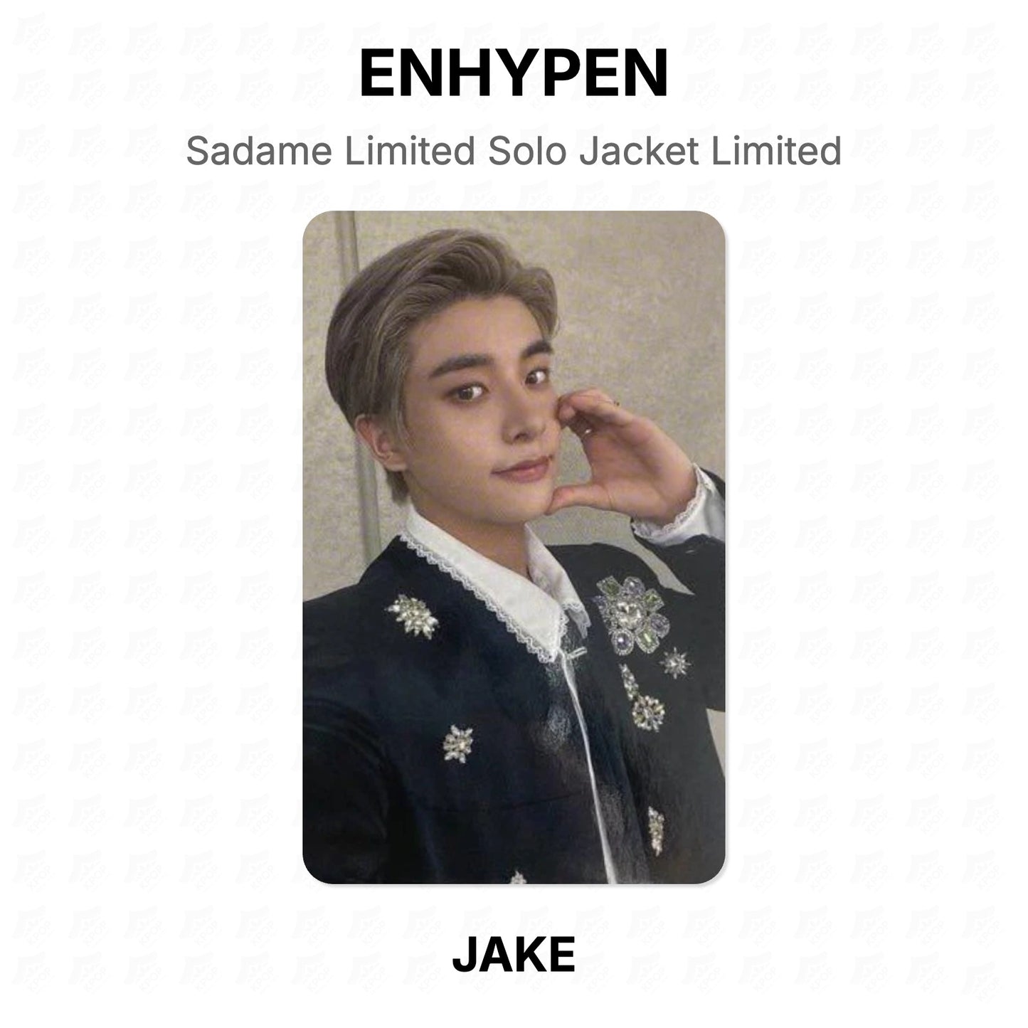 ENHYPEN Sadame Limited Solo Jacket Limited Official Photocard