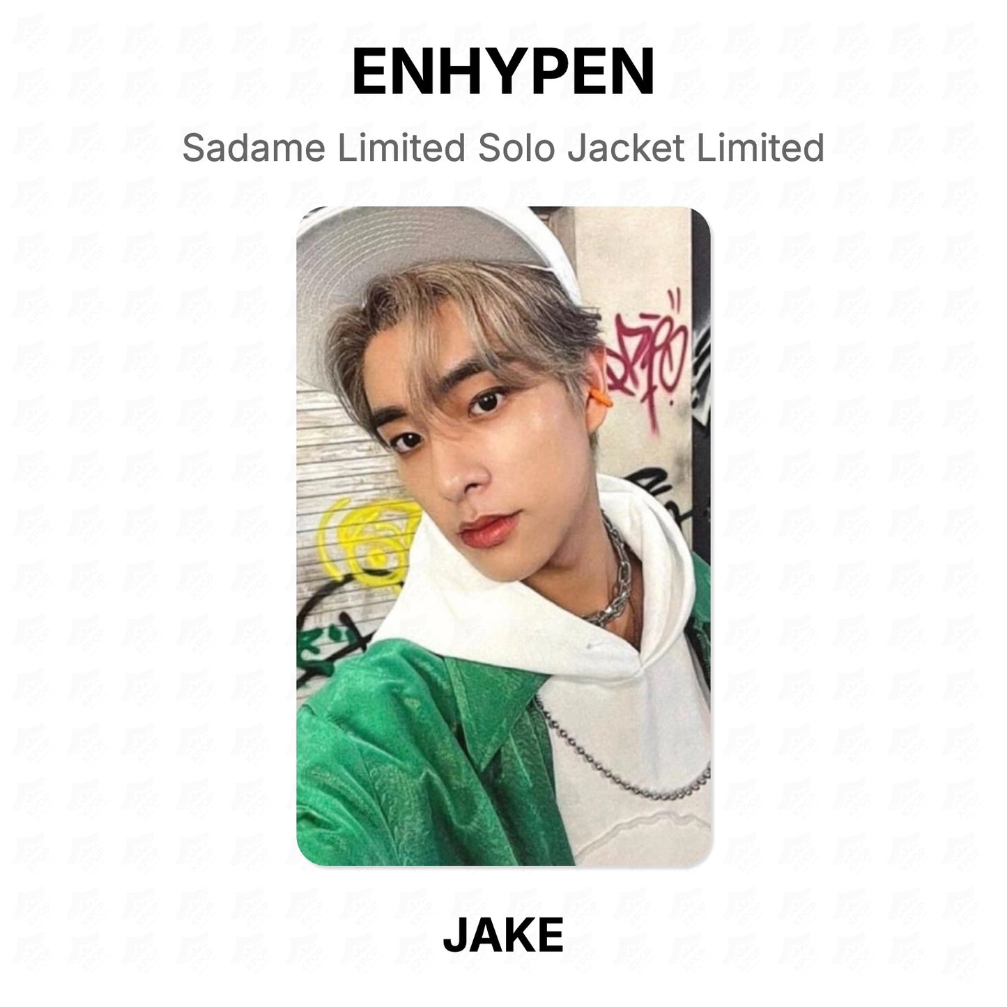 ENHYPEN Sadame Limited Solo Jacket Limited Official Photocard