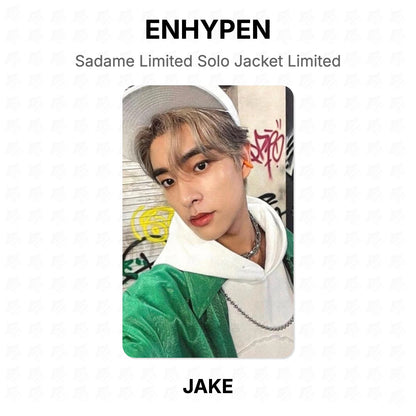 ENHYPEN Sadame Limited Solo Jacket Limited Official Photocard