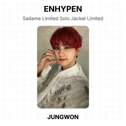 ENHYPEN Sadame Limited Solo Jacket Limited Official Photocard