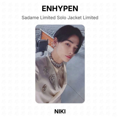 ENHYPEN Sadame Limited Solo Jacket Limited Official Photocard