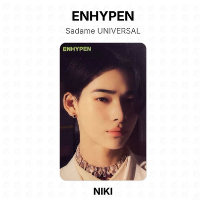 ENHYPEN Sadame UNIVERSAL Official Photocard