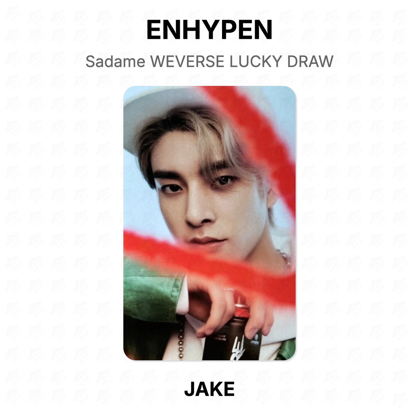 ENHYPEN Sadame WEVERSE LUCKY DRAW Official Photocard