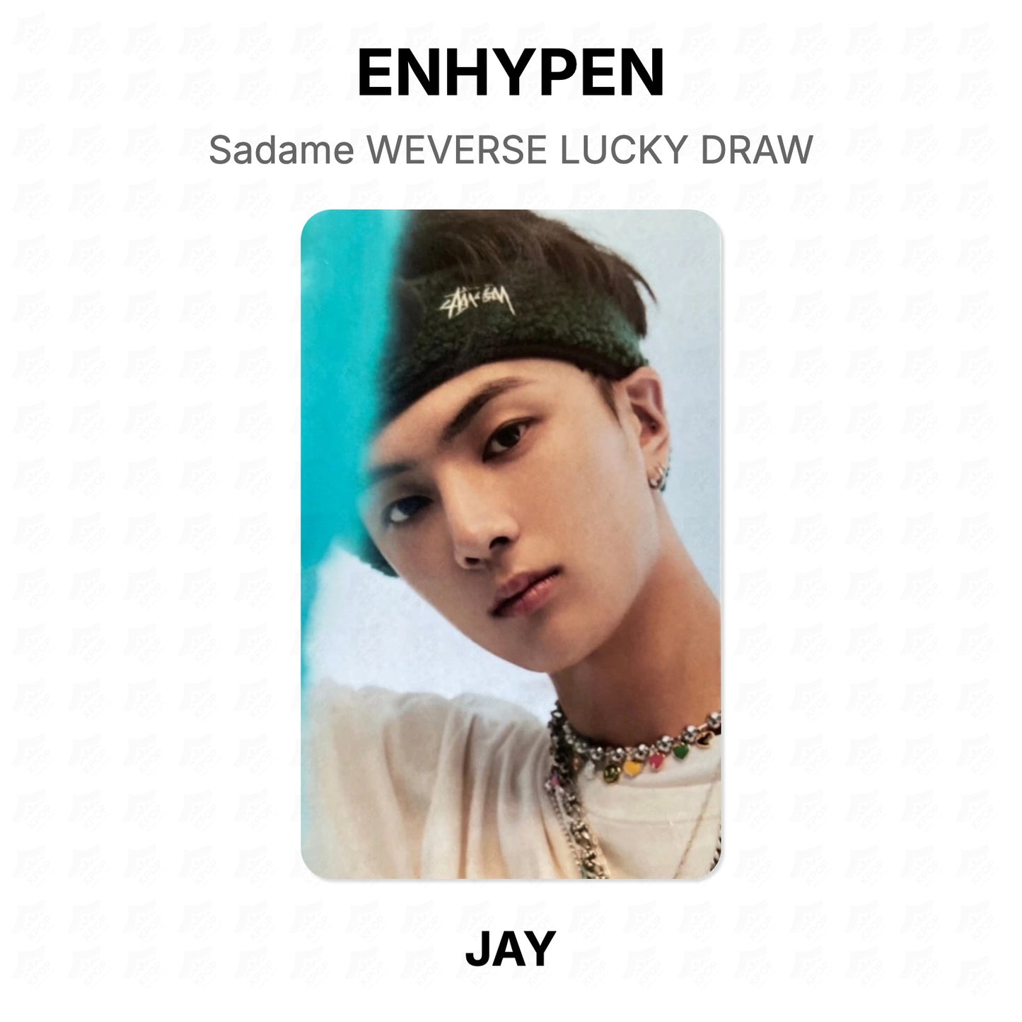 ENHYPEN Sadame WEVERSE LUCKY DRAW Official Photocard