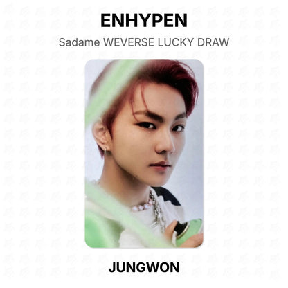 ENHYPEN Sadame WEVERSE LUCKY DRAW Official Photocard