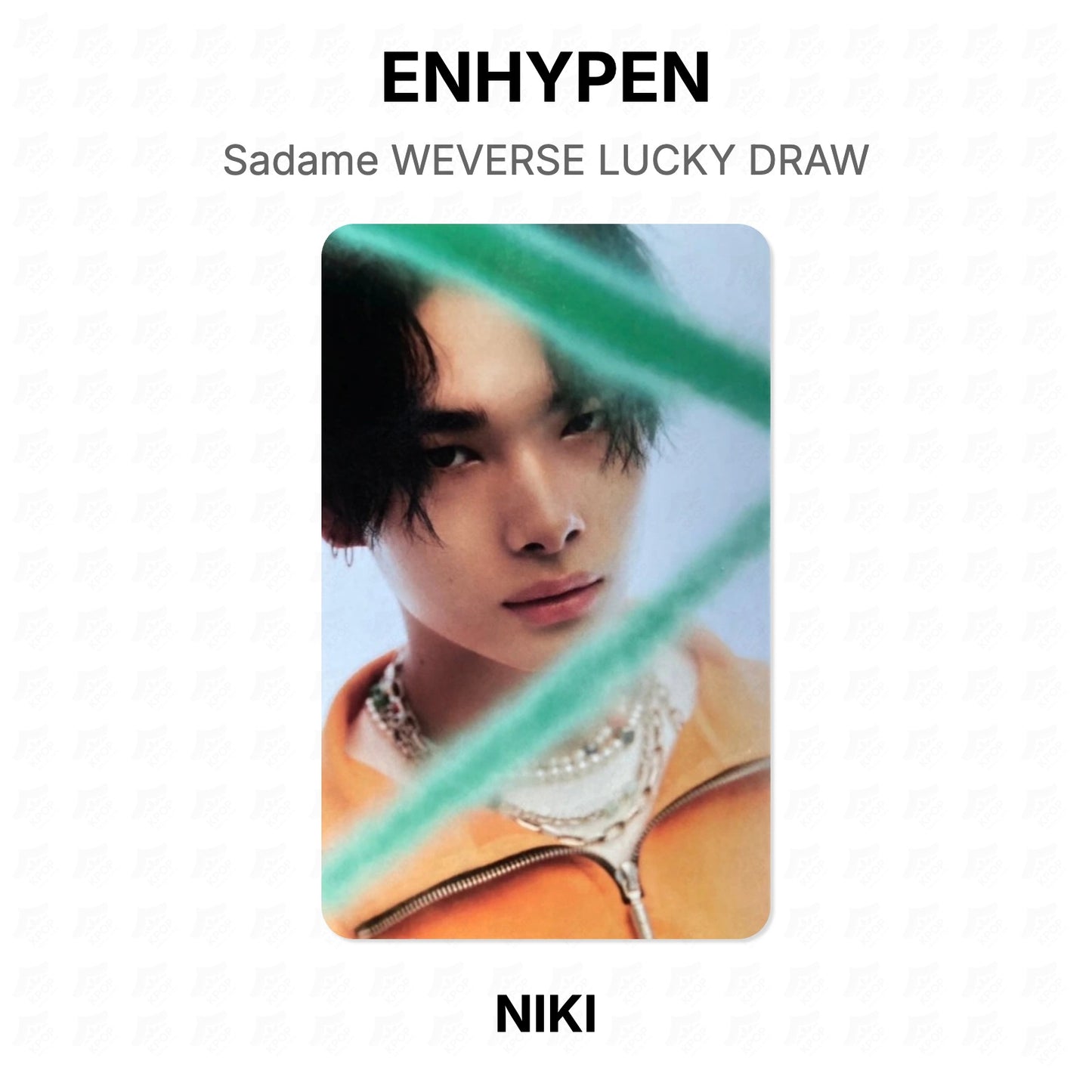 ENHYPEN Sadame WEVERSE LUCKY DRAW Official Photocard