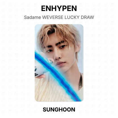 ENHYPEN Sadame WEVERSE LUCKY DRAW Official Photocard