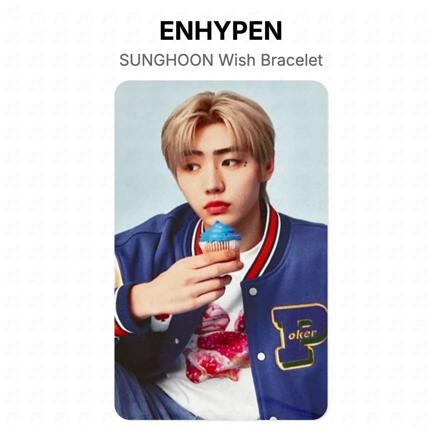 ENHYPEN SUNGHOON Wish Bracelet Official Photocard