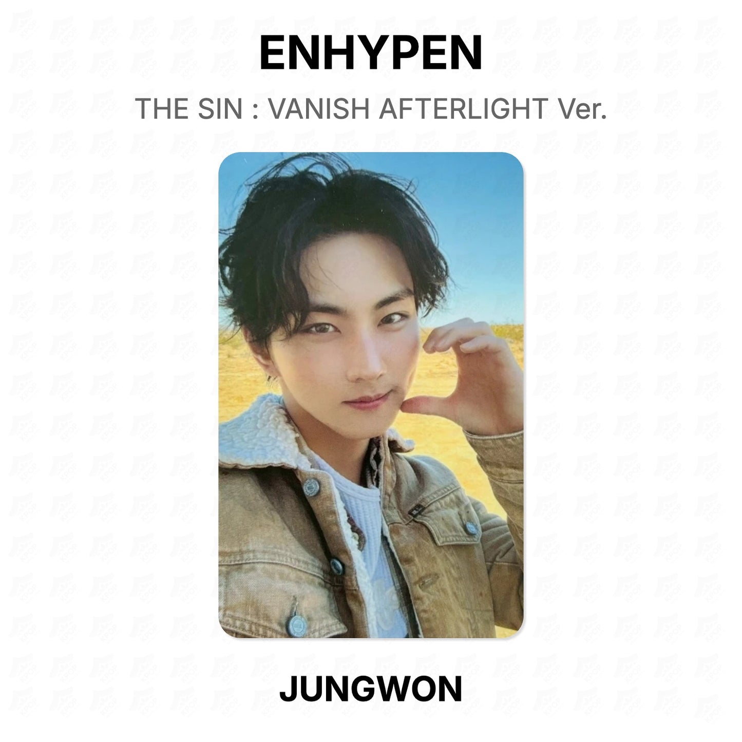 ENHYPEN THE SIN : VANISH AFTERLIGHT Ver. Official Photocard