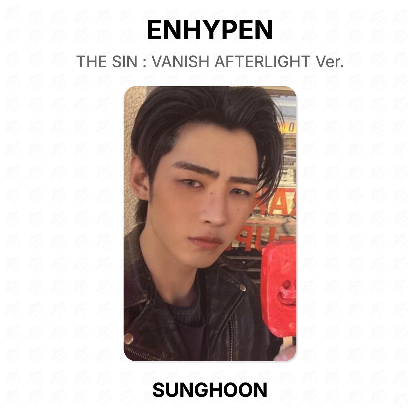 ENHYPEN THE SIN : VANISH AFTERLIGHT Ver. Official Photocard