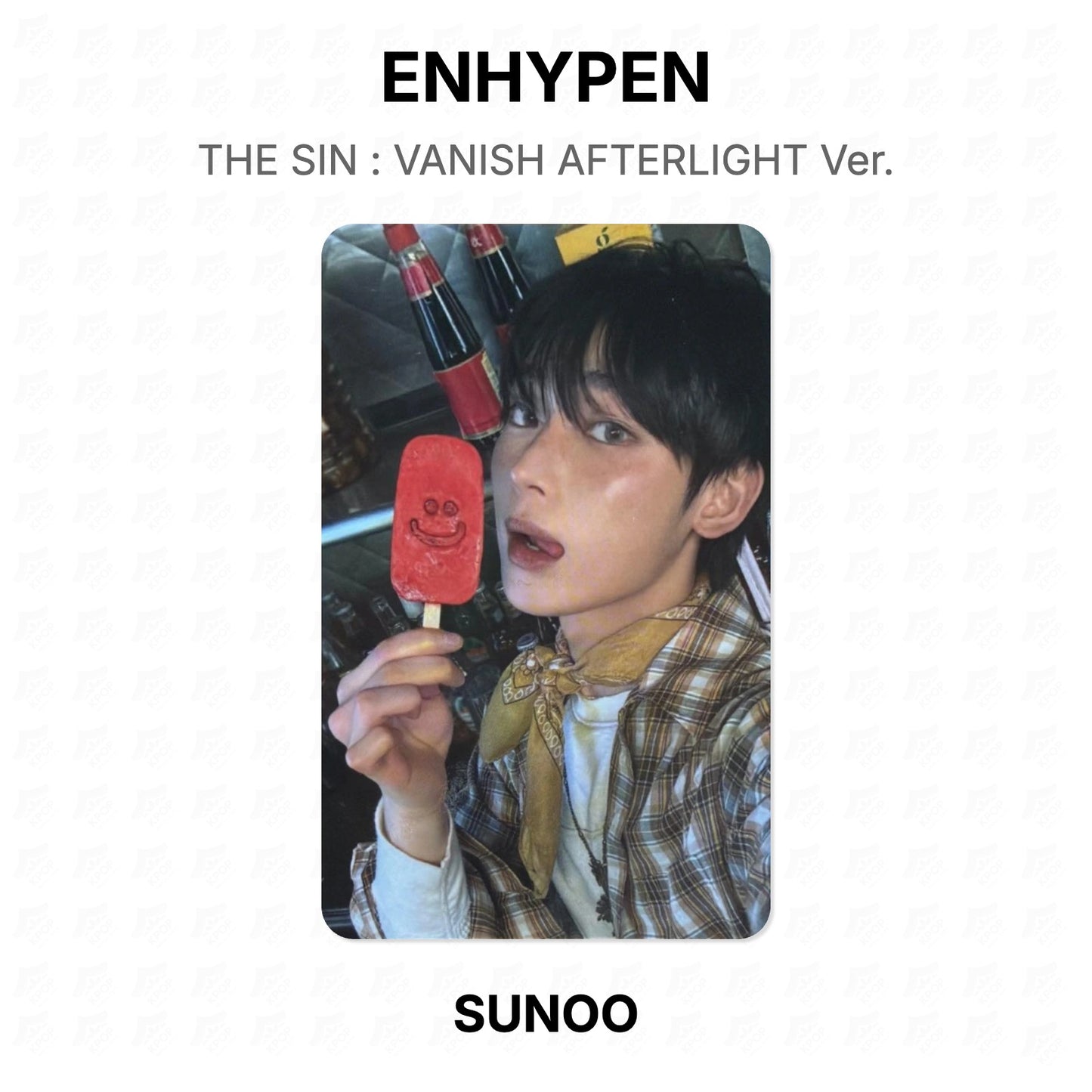 ENHYPEN THE SIN : VANISH AFTERLIGHT Ver. Official Photocard