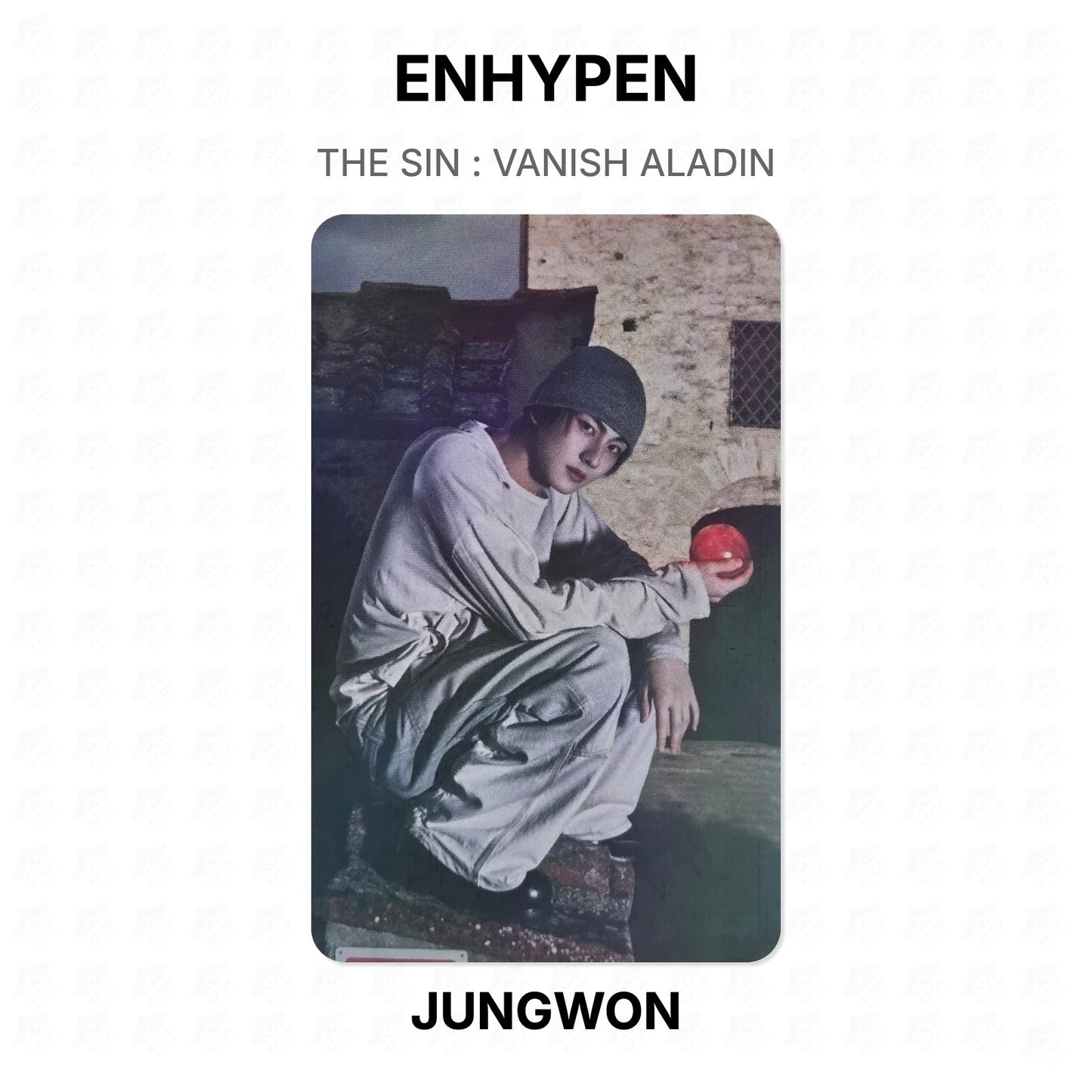 ENHYPEN THE SIN : VANISH ALADIN Official Photocard