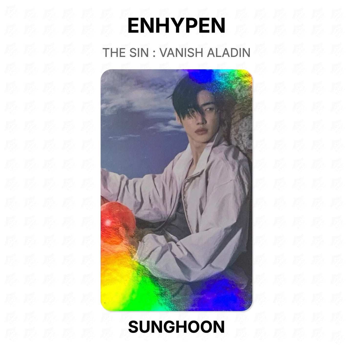 ENHYPEN THE SIN : VANISH ALADIN Official Photocard