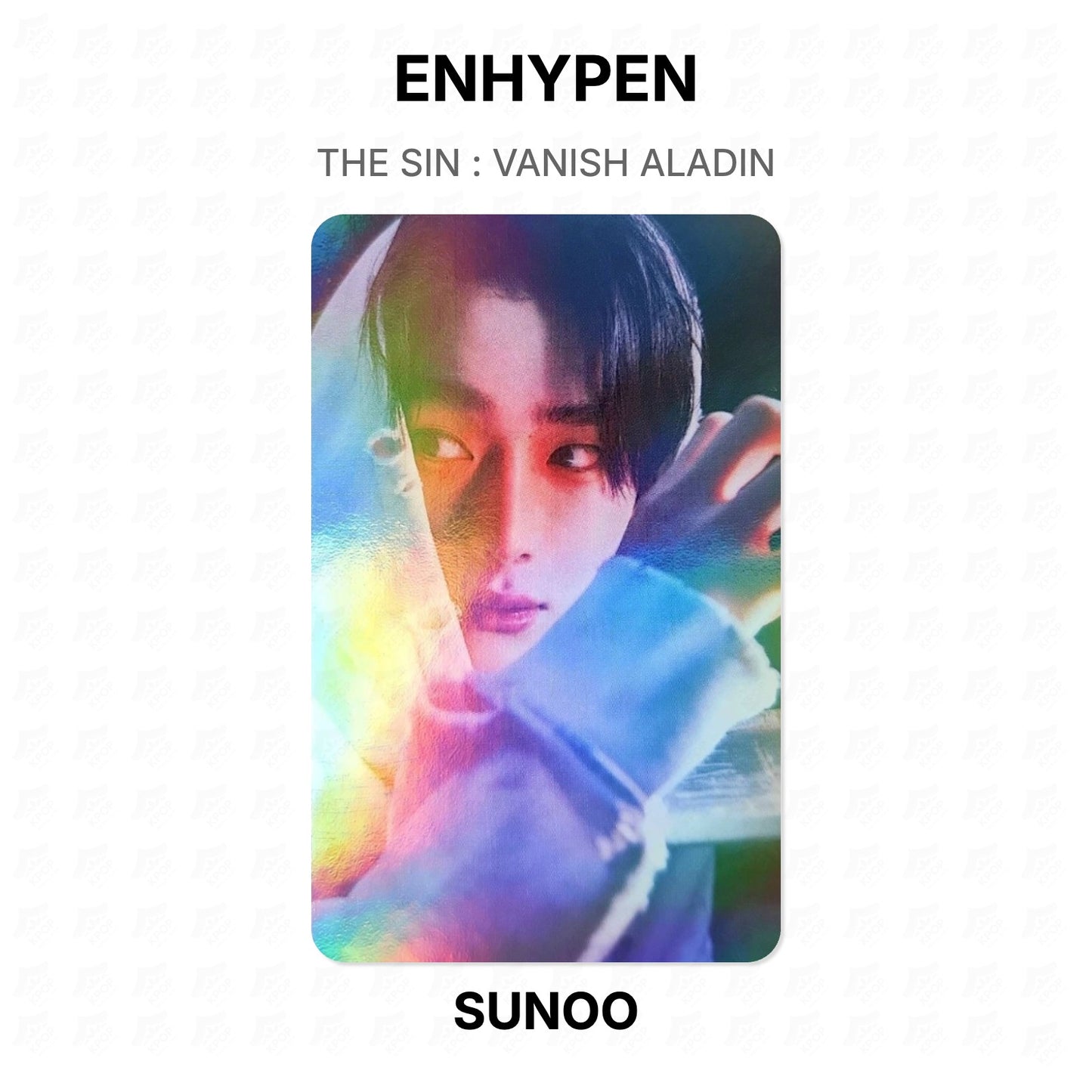 ENHYPEN THE SIN : VANISH ALADIN Official Photocard