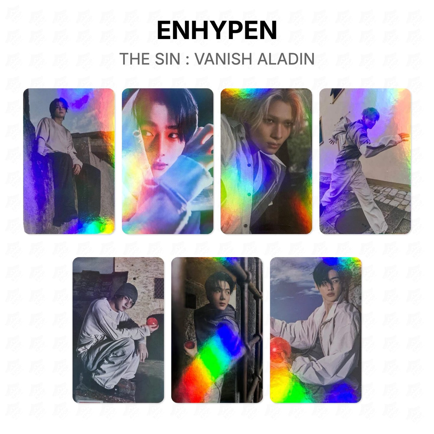 ENHYPEN THE SIN : VANISH ALADIN Official Photocard