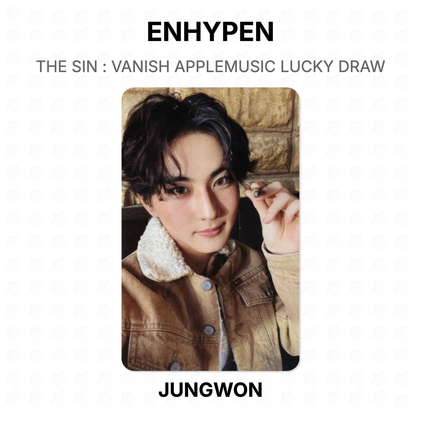 ENHYPEN THE SIN : VANISH APPLEMUSIC LUCKY DRAW Official Photocard