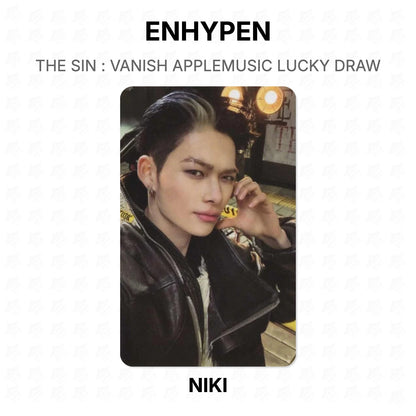 ENHYPEN THE SIN : VANISH APPLEMUSIC LUCKY DRAW Official Photocard