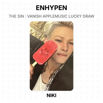 ENHYPEN THE SIN : VANISH APPLEMUSIC LUCKY DRAW Official Photocard