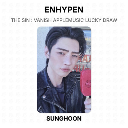 ENHYPEN THE SIN : VANISH APPLEMUSIC LUCKY DRAW Official Photocard